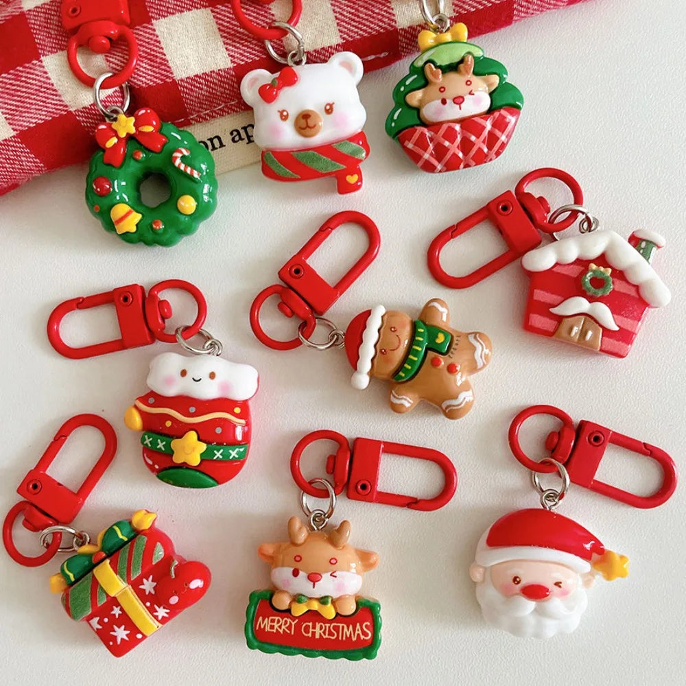 Pocketful of Christmas – Resin Keyring Party Favours