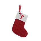 Letter to Santa – Knitted Initial Christmas Stocking