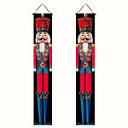 Merry at the Door – Christmas Hanging Banner
