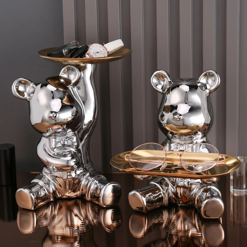 Little Bear Keeper – Decorative Storage Figurine