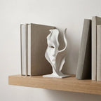 Quiet Contours – Half-Face Decorative Sculpture