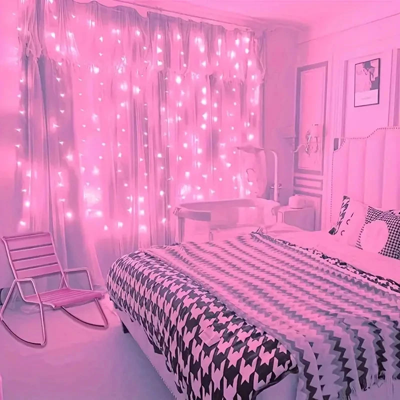 Twinklefall – USB Curtain Fairy Lights with Remote
