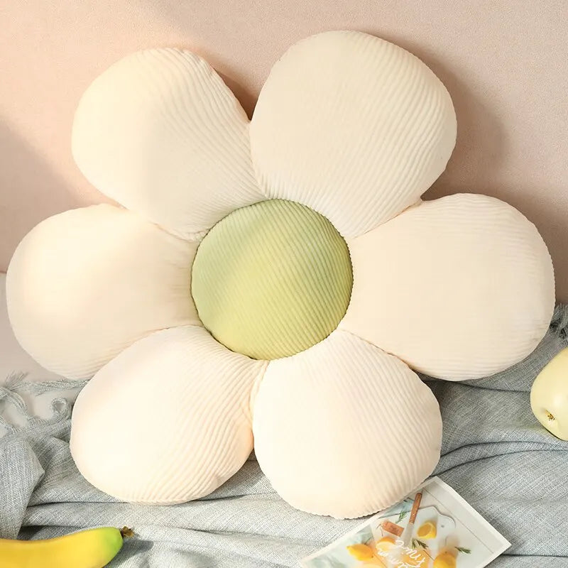 MIAOOWA Petal Hugs – Plush Flower Cushion, 35 cm