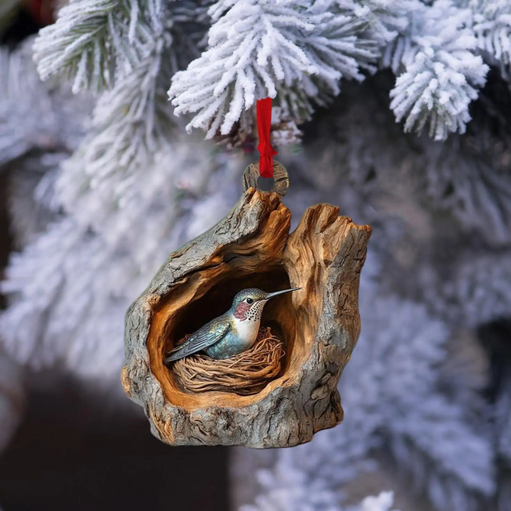 Peekaboo Pals – Acrylic Animal Christmas Ornament