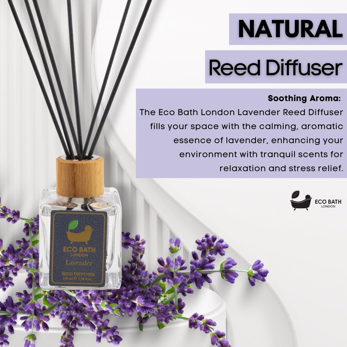 French Lavender Reed Diffuser – 100 ml