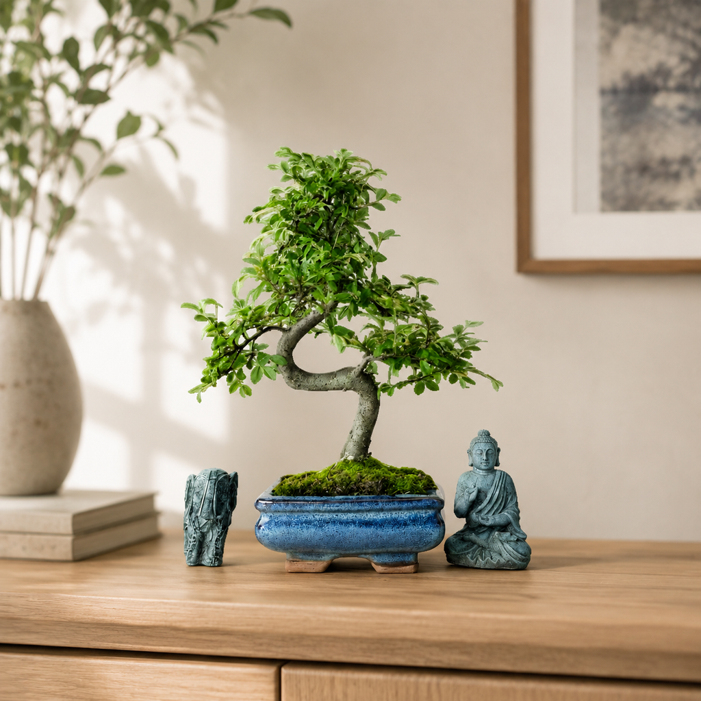 Chinese Elm (Ulmus parvifolia) Bonsai Tree | Shaped | In 15cm Pot