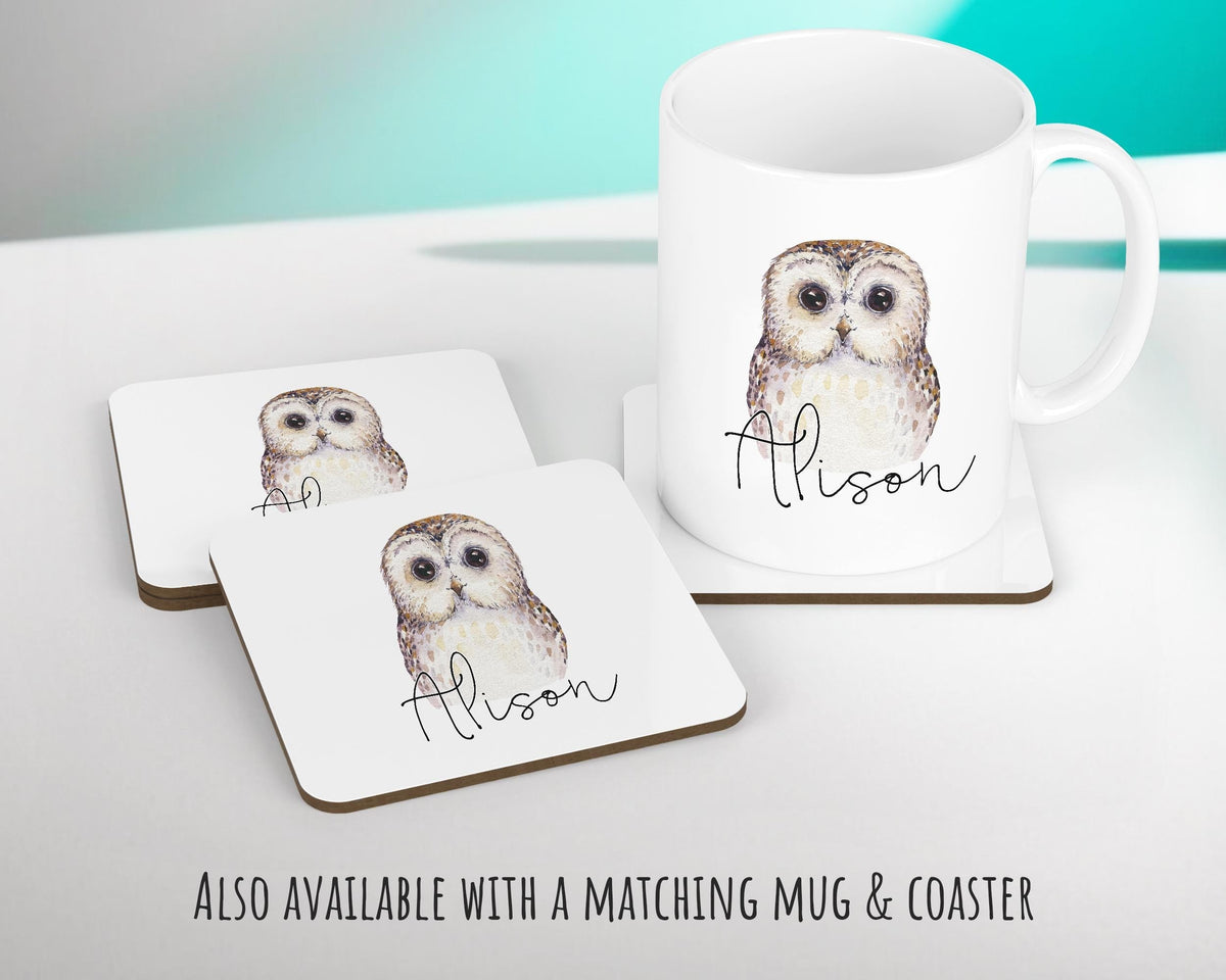 Personalised Owl Cushion – Name Design